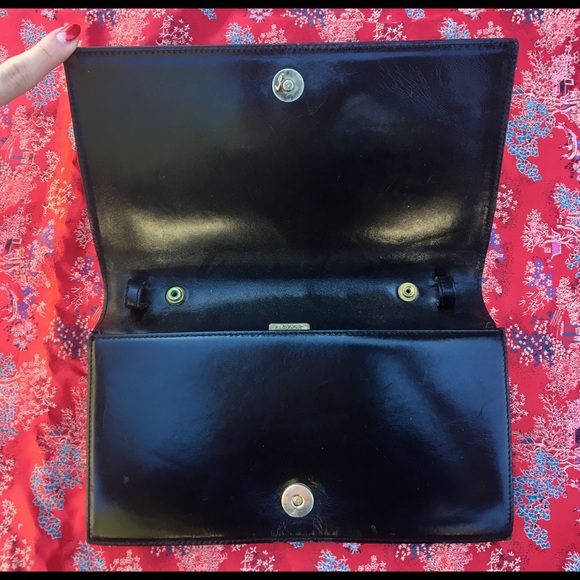 Women’s BALLY Black Leather Clutch - Picture 4 of 6